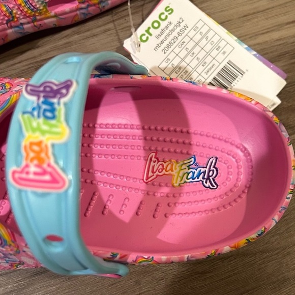 Crocs X Lisa Frank Classic Clog Shoes - Picture 7 of 12